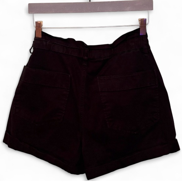 Express High Waist Black Women's Shorts - Picture 2 of 3